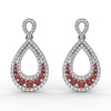 Fana Bedazzled Drop Earrings