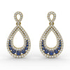 Fana Bedazzled Drop Earrings