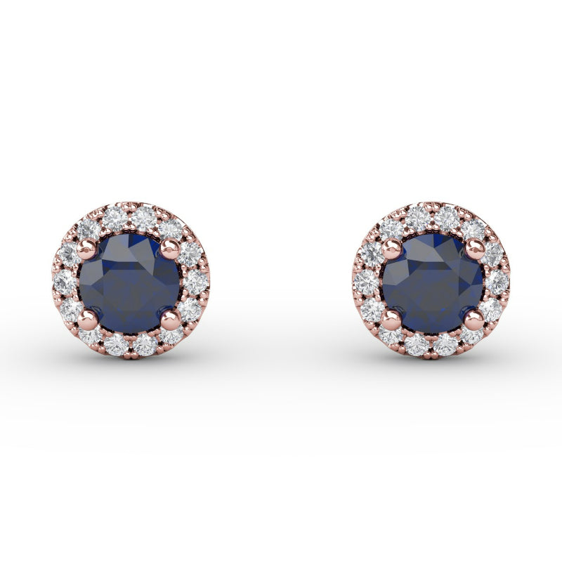 Fana Dazzling Brilliant Cut Stud Earrings