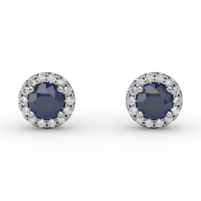 Fana Dazzling Brilliant Cut Stud Earrings