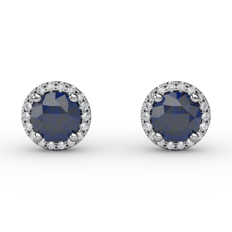 Fana Dazzling Brilliant Cut Stud Earrings