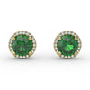 Fana Dazzling Brilliant Cut Stud Earrings