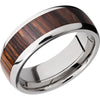 Lashbrook Titanium Hardwood 8mm Men's Wedding Band