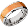 Lashbrook Titanium Hardwood 8mm Men's Wedding Band