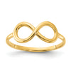 Quality Gold 14k Polished Infinity Ring