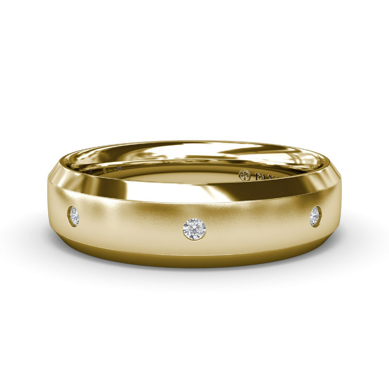 Fana Sandblast Finish Men's Band