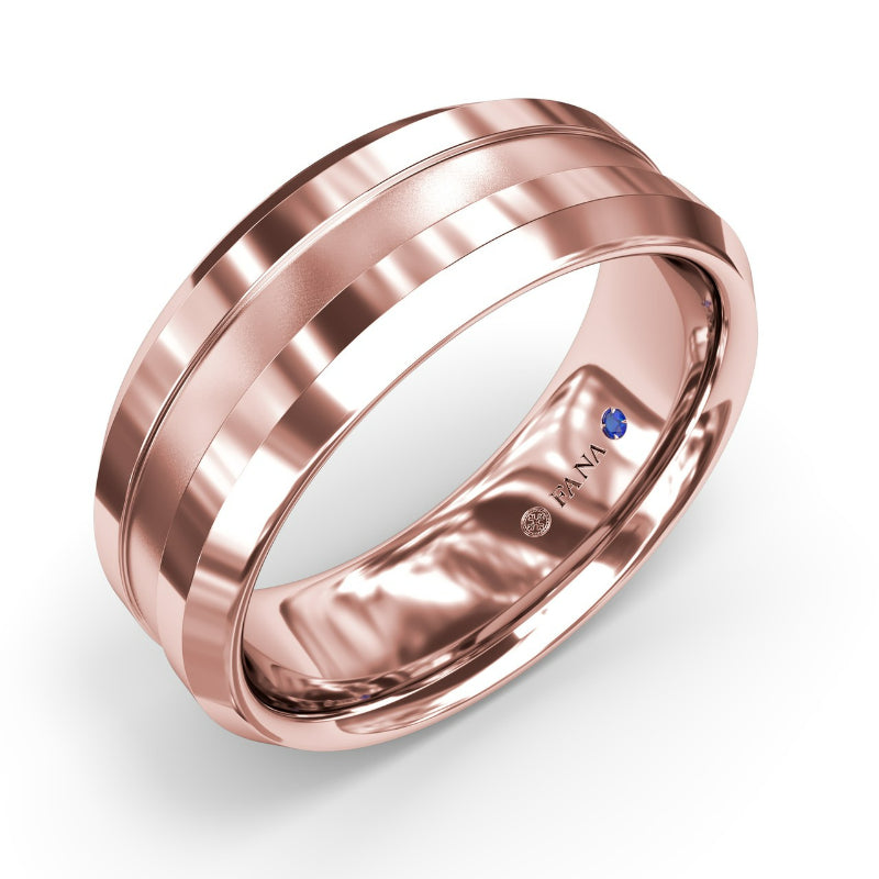 Fana Sandblast Finish Men's Band