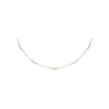 Fana Five Stone Diamond Station Necklace