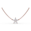 Fana Petite Floral Diamond Necklace