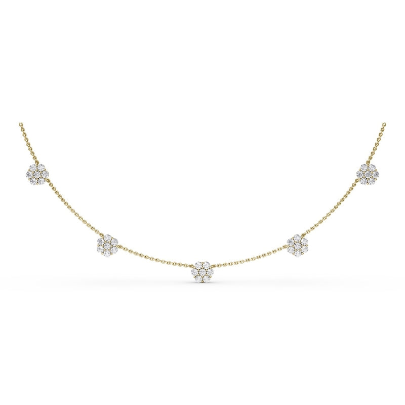 Fana Petals Of Love Diamond Necklace