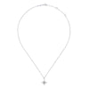 Gabriel & Co. 14k White Gold Kaslique Diamond Necklace