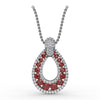 Fana Steal The Spotlight Ruby and Diamond Pendant