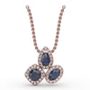 Fana Never Dull Your Shine Sapphire and Diamond Pendant