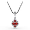 Fana Precious Ruby and Diamond Pendant