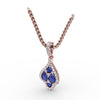 Fana Precious Sapphire and Diamond Pendant