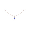 Fana Love Knot Sapphire and Diamond Pendant