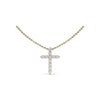 Fana Diamond Prong Cross Necklace