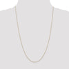 Quality Gold 14K 20 inch .8mm Diamond-cut Cable with Lobster Clasp Chain