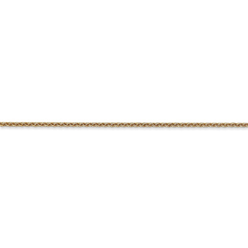 Quality Gold 14k 1.5mm Cable Chain Anklet