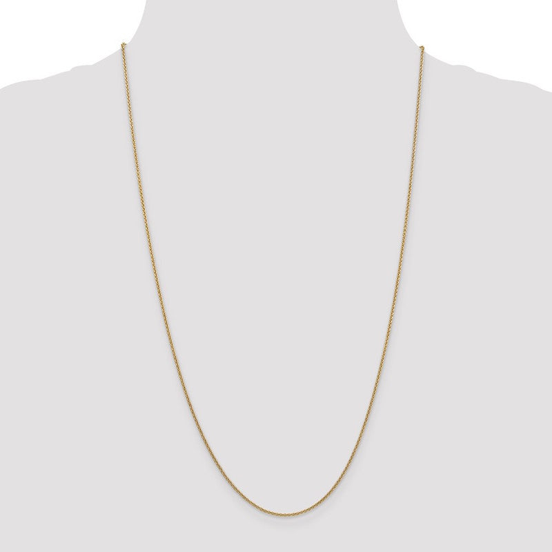 Quality Gold 14k 1.5mm Cable Chain Anklet