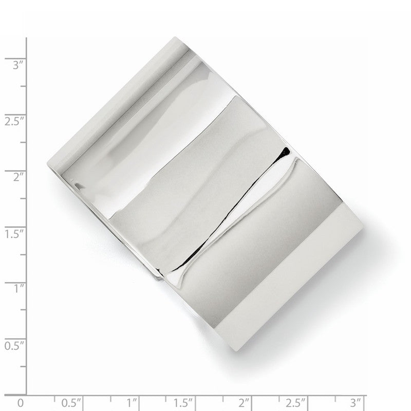 Quality Gold Sterling Silver 40mm Fancy Cuff Bangle Bracelet