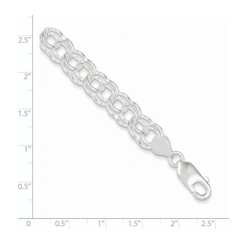 Quality Gold Sterling Silver Charm Bracelet