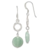 Quality Gold Sterling Silver Amazonite Dangle Earrings