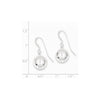 Quality Gold Sterling Silver Diamond Cut Dangle Ball Earrings