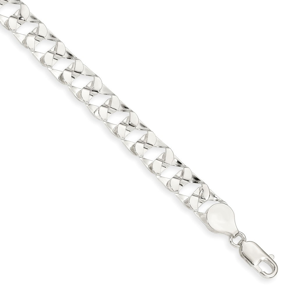 Quality Gold Sterling Silver Link Bracelet