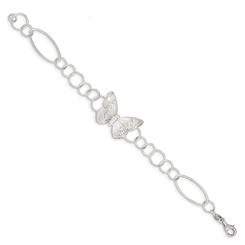 Quality Gold Sterling Silver Butterfly Bracelet