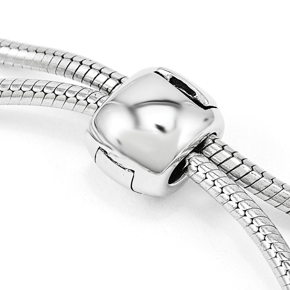 Quality Gold Sterling Silver Reflections Swarovski Crystal Love Heart Adj. Bracelet