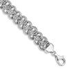 Quality Gold Sterling Silver Rhodium-plated Link Bracelet