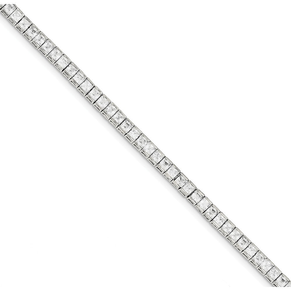 Quality Gold Sterling Silver CZ Tennis Bracelet