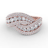 Fana Intertwining Love Diamond Ring