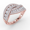 Fana Intertwining Love Diamond Ring