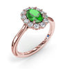 Fana Dazzling Emerald and Diamond Ring