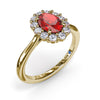 Fana Dazzling Ruby and Diamond Ring