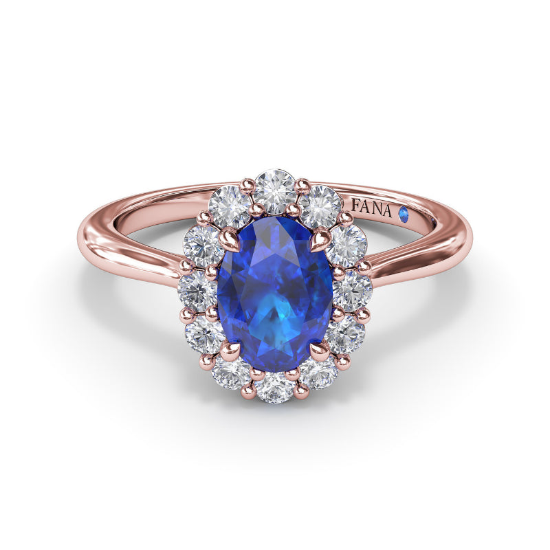 Fana Dazzling Sapphire and Diamond Ring