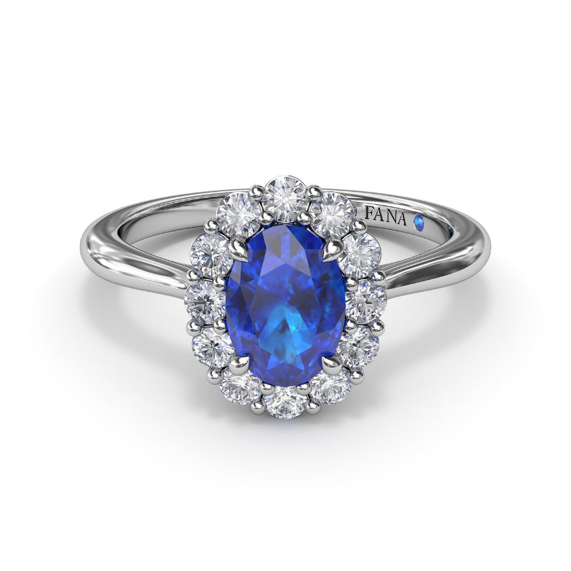 Fana Dazzling Sapphire and Diamond Ring