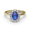 Fana Dazzling Sapphire and Diamond Ring
