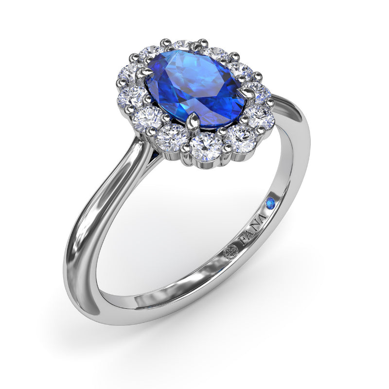 Fana Dazzling Sapphire and Diamond Ring