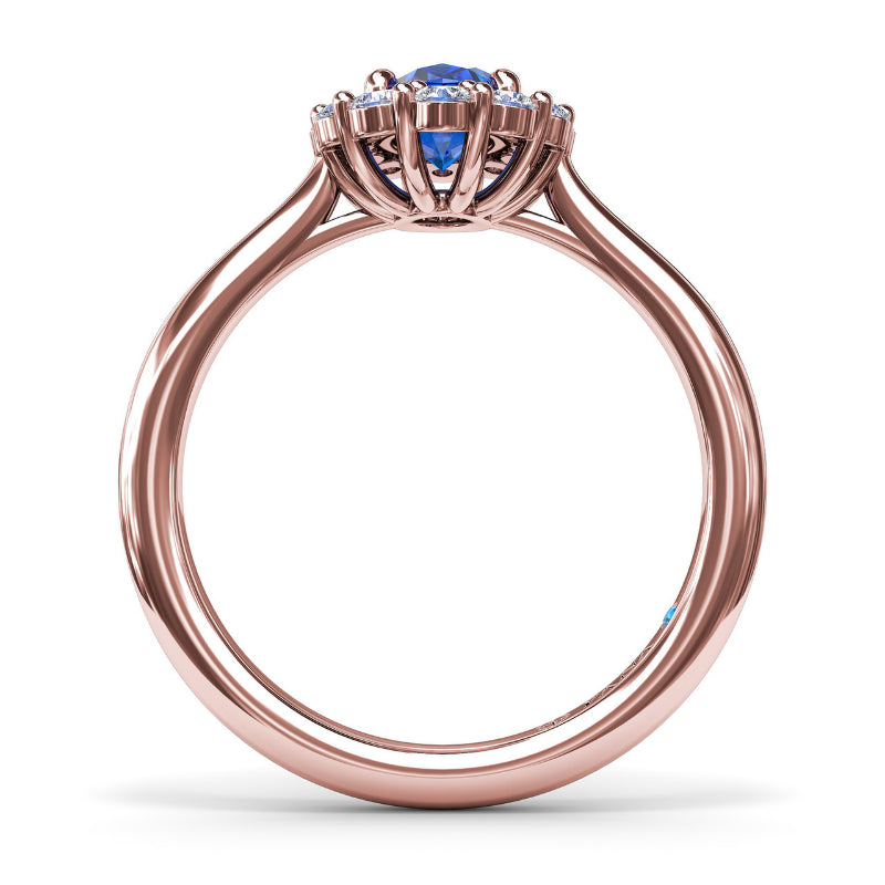 Fana Dazzling Sapphire and Diamond Ring