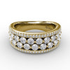 Fana Four-Row Diamond Band