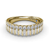 Fana Baguette and Round Diamond Band