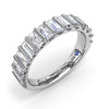 Fana Straight Baguette Diamond Band