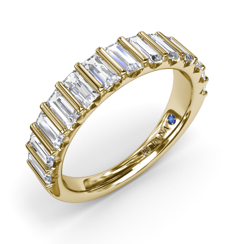 Fana Straight Baguette Diamond Band