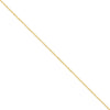 Quality Gold 14k 1.7mm Ropa Anklet