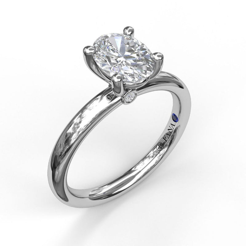 Fana Classic Oval Cut Solitaire