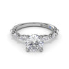 Fana Perfectly Polished Diamond Engagement Ring