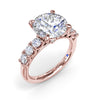 Fana Shimmering and Radiant Diamond Engagement Ring